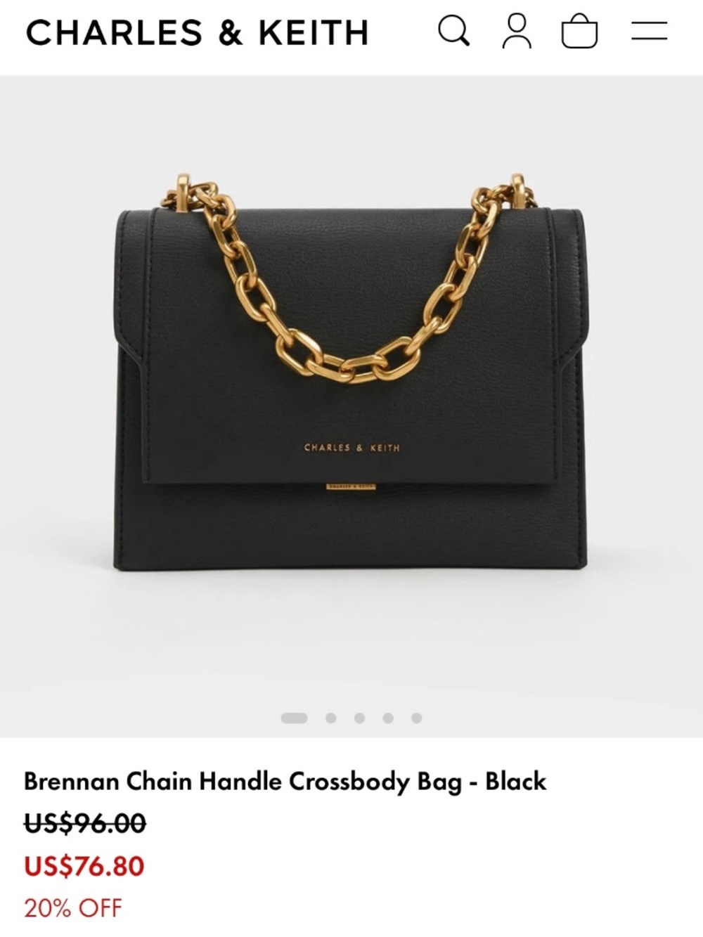 Charles & Keith handbag